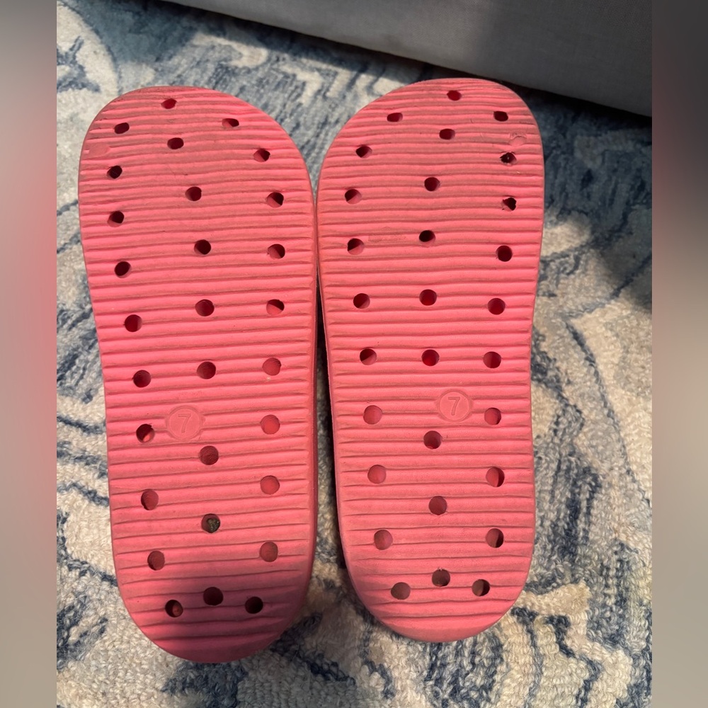 Wild Fable Coral Slide Platform rubber comfy sandals - Picture 3 of 4